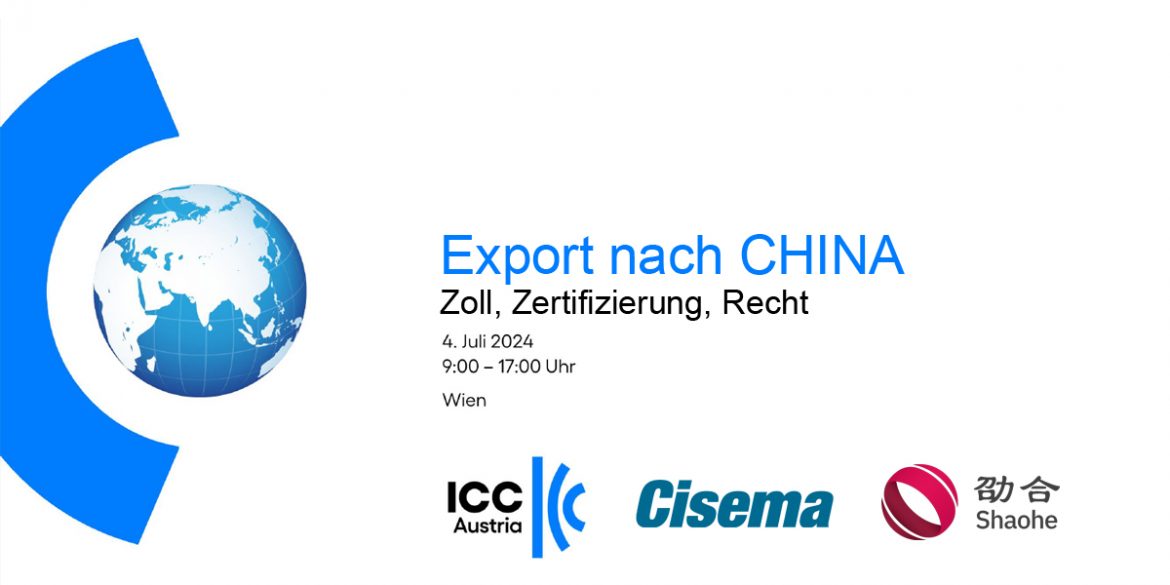 Seminar on Exporting to China